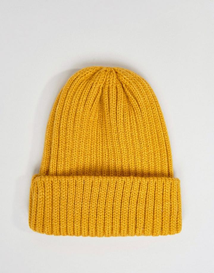 Systvm Mini Fisherman Beanie Hat - Brown