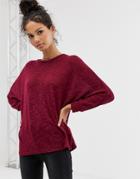 New Look Batwing Sweater - Red