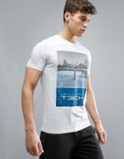 Jack & Jones Tech T-shirt With Graphic Print - White