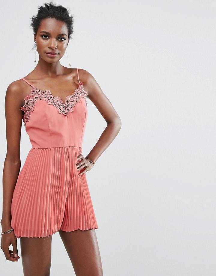 Keepsake All Time High Romper - Red