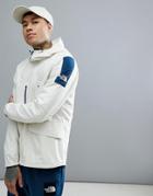 The North Face Fantasy Ridge Light Jacket Hooded In Vintage White - White