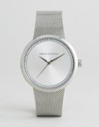 Armani Exchange Silver Liv Watch - Silver