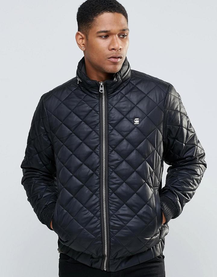 G-star Meefic Quilted Jacket - Black