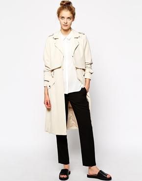 Vila Longline Trenchcoat - Beige