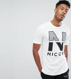 Nicce T-shirt In White Exclusive To Asos - White