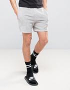 Asos Jersey Shorts In Towelling In Gray - Gray