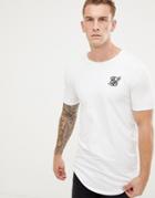 Siksilk Short Sleeve T-shirt In White - White