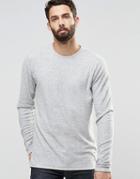 Only & Sons Sweatshirt In French Terry Cloth - Gray