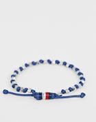 Tommy Hilfiger Beaded Bracelet In Blue - Blue