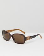 Esprit Square Sunglasses In Brown - Brown