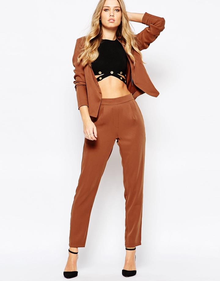 Y.a.s Cadax Pants - Rust