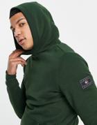 Tommy Hilfiger Recycled Cotton Hoodie In Khaki-green