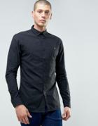 Farah Steen Plain Logo Shirt - Gray