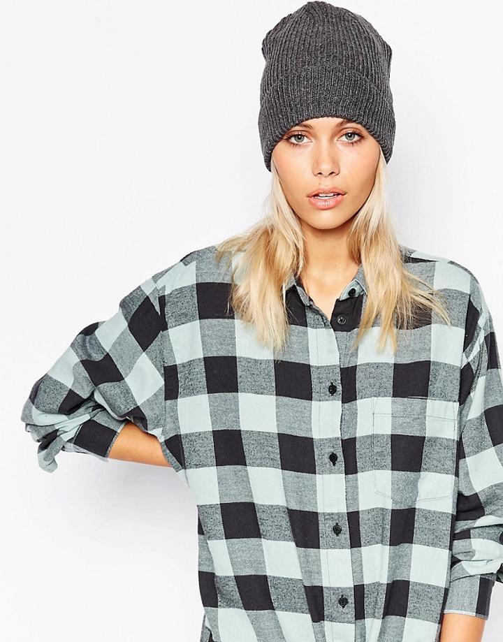 Cheap Monday Beanie Hat - Gray