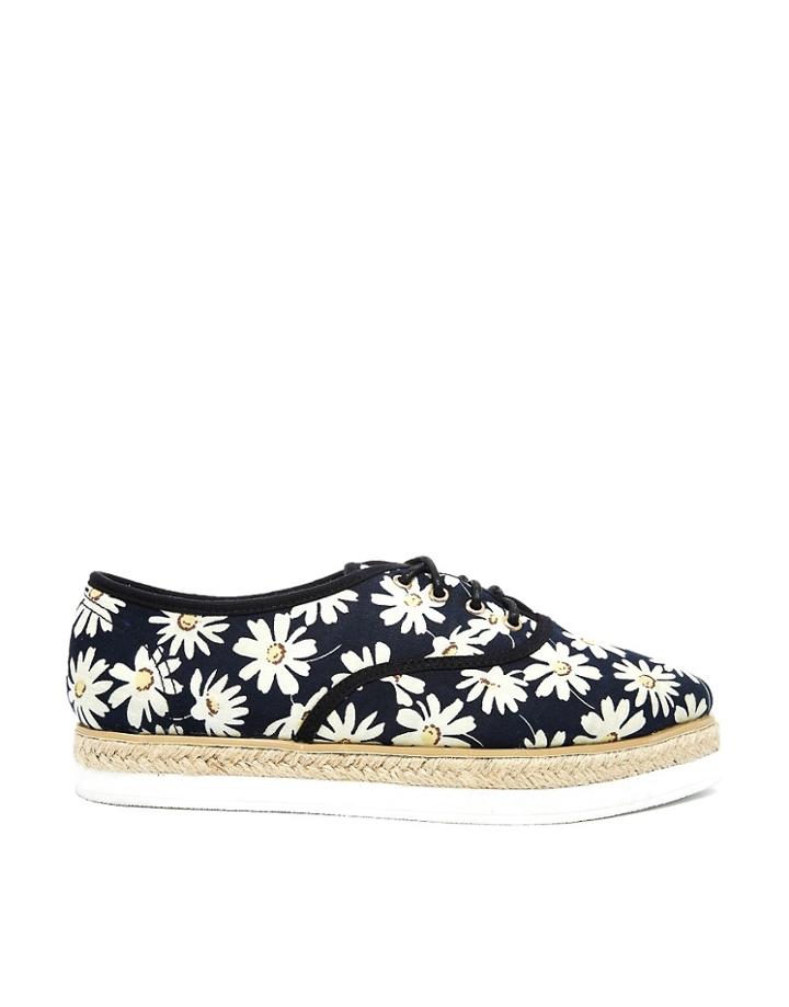 Asos Jingle All The Way Lace Up Espadrilles - Multi