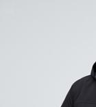 Asos Design Plus Shower Resistant Parka With Mesh Pockets In Black - Black