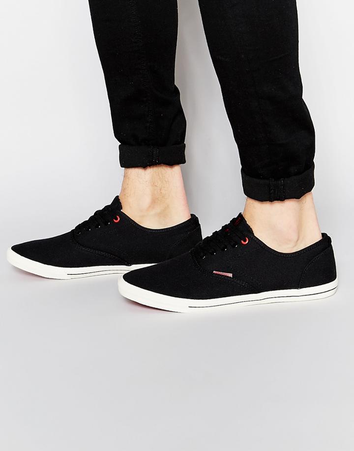 Jack & Jones Spider Canvas Sneaker - Black
