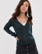 Abercrombie & Fitch Chenille Knit Cardigan