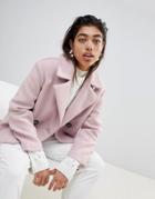 Mango Pea Coat - Purple