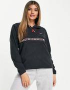 Berghaus Oversized Aztec 1/4 Zip Fleece In Black