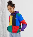 Ellesse Hooded Jacket With Chest Logo In Color Block Exclusive To Asos - Multi