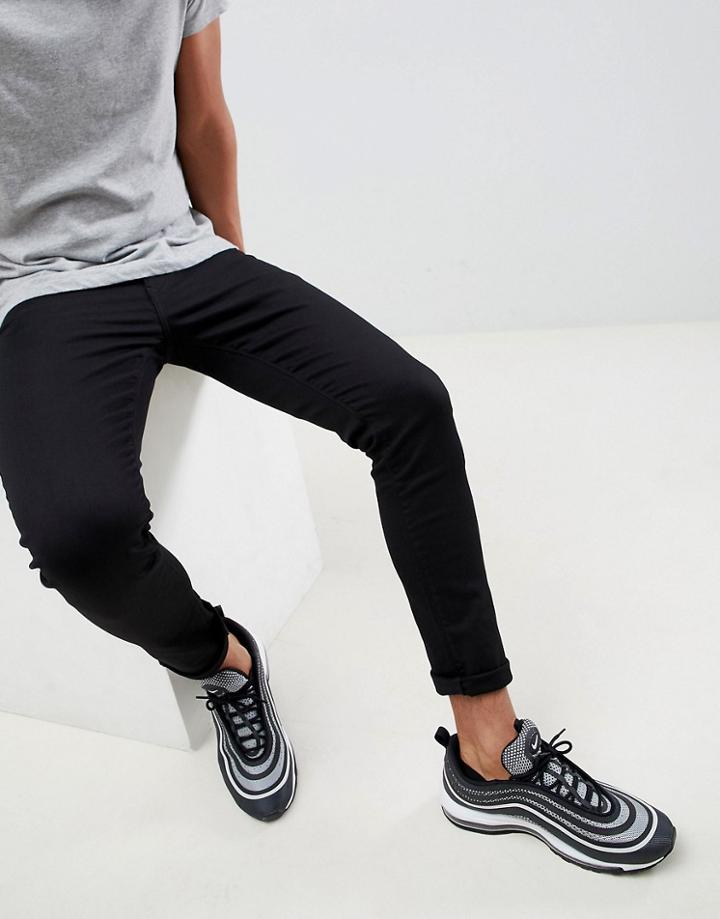 River Island Skinny Jeans In Black