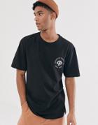 Brooklyn Supply Co Oversized T-shirt With Logo In Black - Black