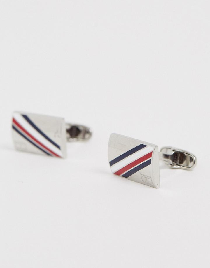 Tommy Hilfiger Logo Cufflinks