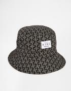 King Apparel Botanic Bucket Hat - Black