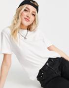 Quiksilver Cropped T-shirt In White
