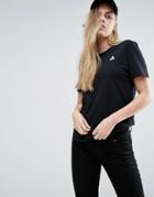 Le Coq Sportif Boyfriend Tricolores Ringer T-shirt - Black
