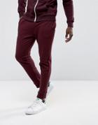New Look Joggers In Burgundy - Red