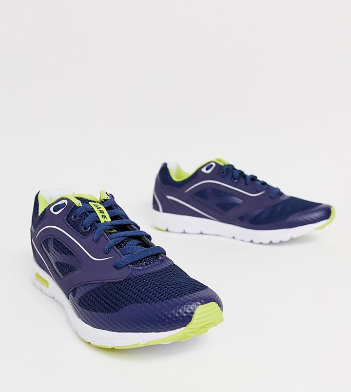 Dare2b Gym Sneaker In Dark Blue - Black