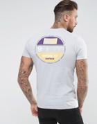 New Era T-shirt With 59 Fifty Back Print - Gray