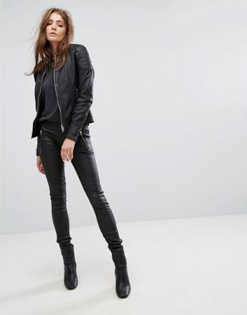 Goosecraft Leather Pant - Black