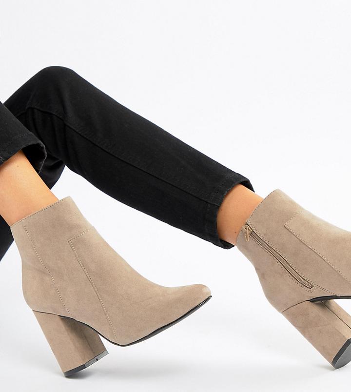 London Rebel High Ankle Boots - Pink