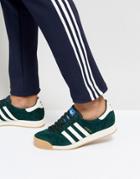 Adidas Originals Samoa Vintage Sneakers In Green By4131 - Green