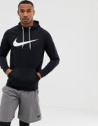 Nike Training Dry Swoosh Hoodie In Black 885818-010