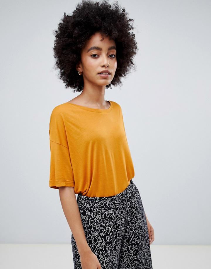 Dr Denim Soft Touch T Shirt - Gold