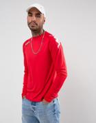 Kappa Veneto Long Sleeve Sport Top - Red