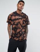 Night Addict Tie Dye T-shirt - Black