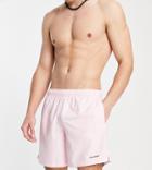 Collusion Swim Shorts In Pastel Pink