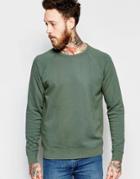 Ymc Sweatshirt With In Green - Green