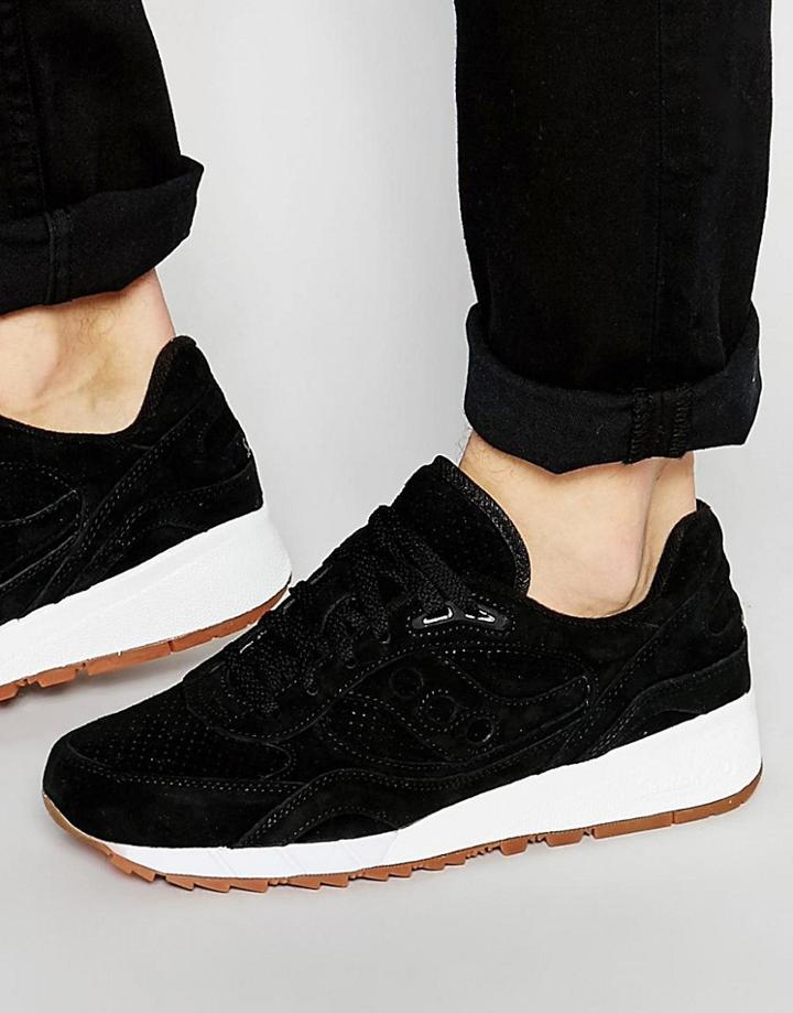 Saucony Shadow 6000 Sneakers In Black S70222-6 - Black