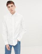 Ben Sherman Slim Fit Oxford Shirt - White