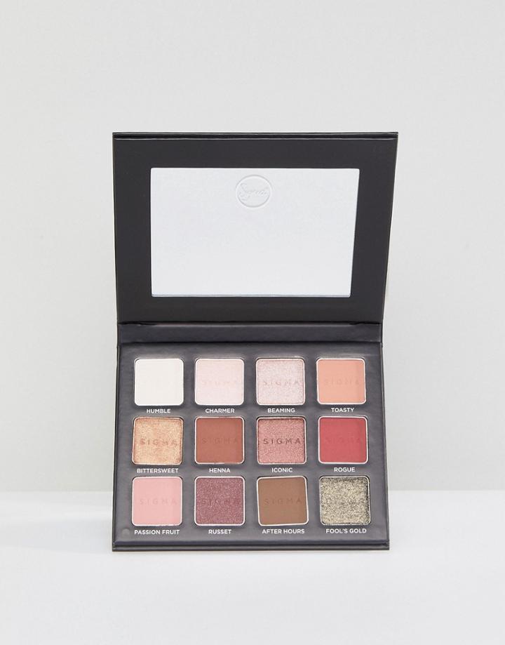 Sigma Warm Neutrals Volume 2 Eyeshadow Palette - Multi