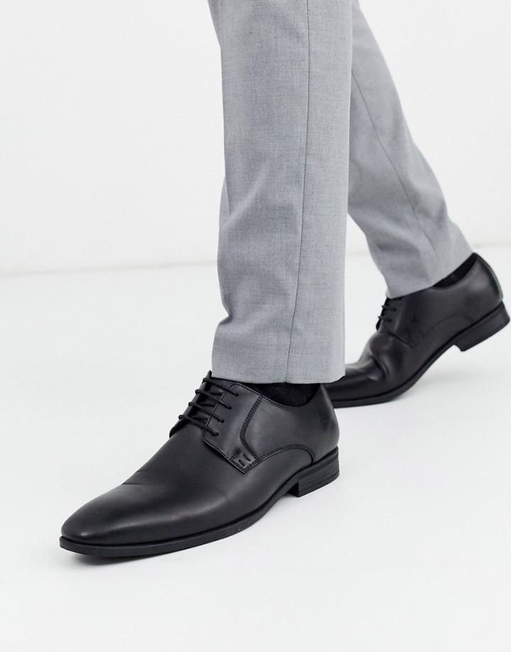 Moss London Derby Shoe In Black