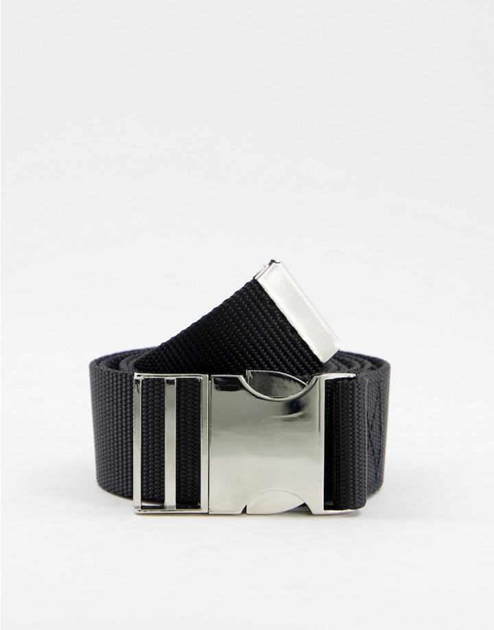 Svnx Webbing Belt In Black