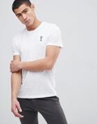 Jack & Jones Core T-shirt With Chest Branding - White