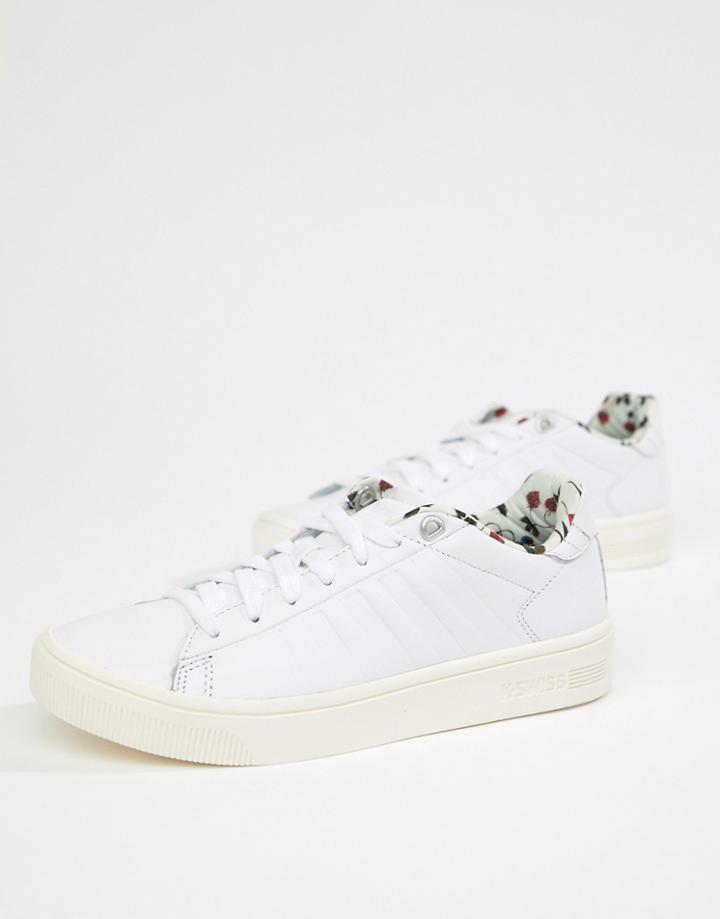 K Swiss Court Frasco Sneaker In White - White